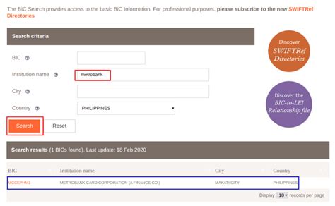 rcbc branch code locator|List of Bank Codes (BRSTN) & SWIFT Codes (BIC) of .